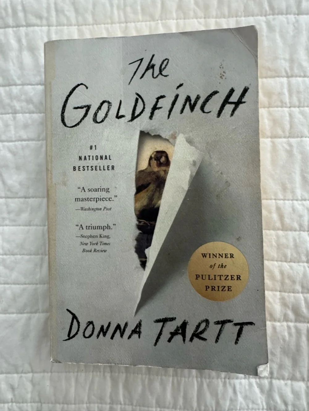 The Goldfinch Paperback by Donna Tartt